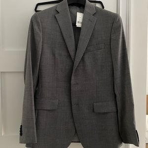 NWT Banana Republic Wool Suit - Grey 38R
